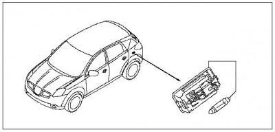 Nissan Lamp Assembly, Luggage Room