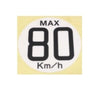 Nissan Label 80 Km/h Speed Restriction
