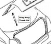 Nissan Primera (P12E) Stay Assy-Trunk Lid