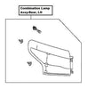 Nissan Qashqai (J11E) Combination Lamp Assy-Rear, LH