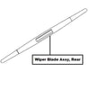 Nissan Micra (K14FR) Wiper Blade Assy, Rear