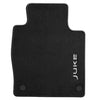 Genuine Nissan Juke (F16E) Sustainable Carpet Floor Mats, Black - 2019-2023