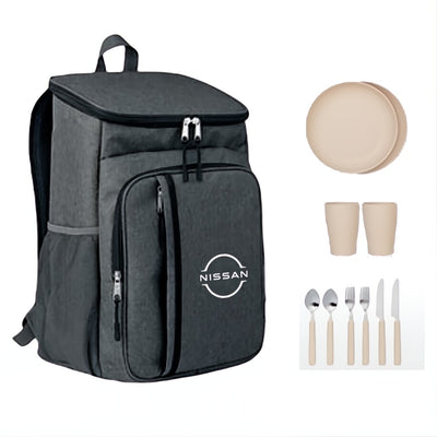 Nissan Picnic Bag with Plates, Cups & Cutlery