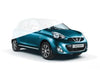 Nissan Micra (K13K) Glossy White Door Sill Strips 2013-2016
