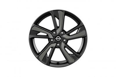 Nissan Juke Grey (KAD) Laminate Alloy Wheel Inserts from chassis #147869