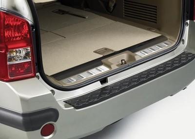 05-12 Nissan Pathfinder Black Double-Bar Rear Bumper Protector Guard - Speed Daddy