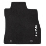 Nissan Juke (F15E) Floor Mats, White Stitching & Logo RHD 2010-2019