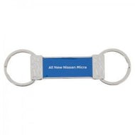 Nissan Micra Keyring, White/Blue