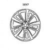 Nissan Qashqai (J11E) Wheel-Aluminium 19x7J vehicles w/o TPMS