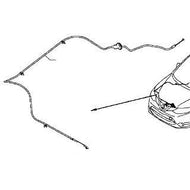 Nissan Qashqai(J11E) Cable Assy-Hood Lock Control