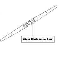 Nissan Micra (K14FR) Wiper Blade Assy, Rear