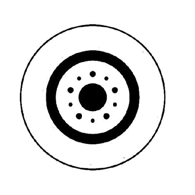 Rear Brake Disc - Nissan