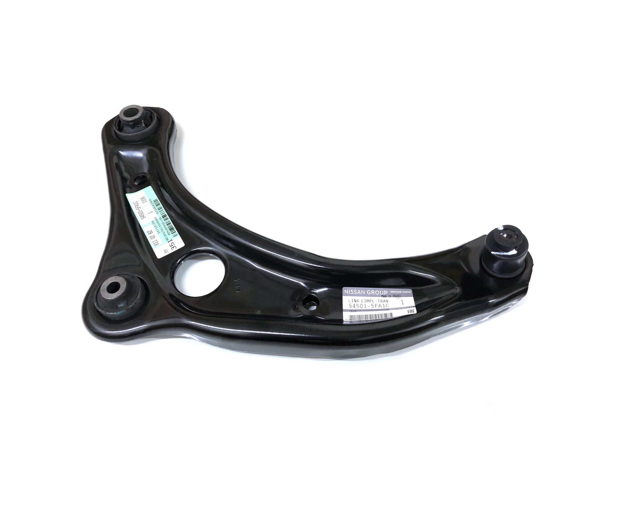 Armsteun Nissan Micra K12 2003-2010 Zwart met Wit Stiksel Kopen Armsteun Nissan Micra K12 2003-2010 Zwart met Wit Stiksel Kopen