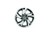 Nissan Qashqai (J11E/B) 17" Alloy Wheel Dark Grey, D-Cut Snow Flake