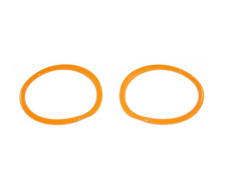 Nissan Juke (F15E) Orange Racing Fog Lamp Rings 2010-2014