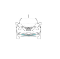 Nissan Juke (F16E) Front Lip Finisher, Silver