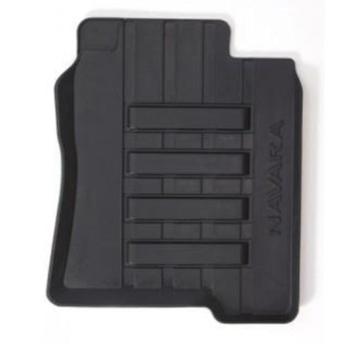 Genuine Nissan Navara D40 Rubber Floor Mats (2008-2015) - Full Front & Rear Set