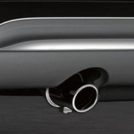 Nissan Juke Exhaust Finisher, Chrome - diesel engines