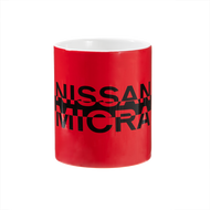Nissan MICRA Mug, Pantone Red