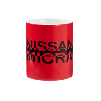 Nissan MICRA Mug, Pantone Red