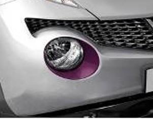 Nissan Juke (F15E) Black Purple Headlamp Finishers 2010-2014