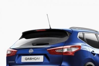 Nissan Qashqai (J11E) Rear Glass Finisher, Ice Chrome 2014-2017