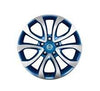 Nissan Juke (F15E) Blue Alloy Wheel, Diamond Cut 17" inc. Centre Cap