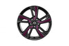 Nissan Juke Purple Laminate Alloy Wheel Inserts from chassis #147869