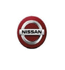 Nissan Red Centre Cap, Alloy Wheel