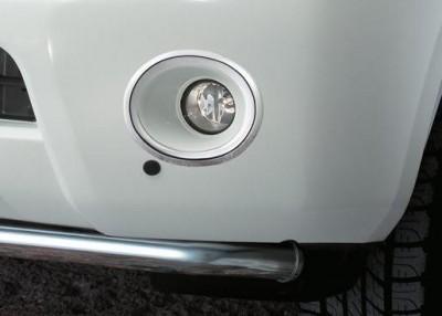 Nissan Pathfinder (R51M) Chromed Fog Lamp Rings 2010-2015