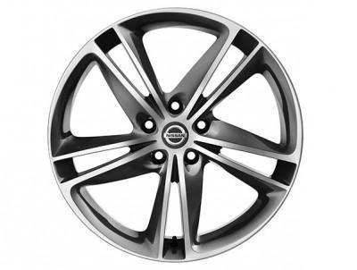 Nissan Qashqai/X-Trail 19" Alloy Wheel Dark Grey, D-Cut - Ibiscus