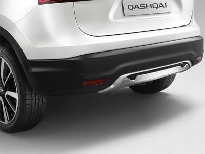 Nissan Qashqai (J11E) Styling Plate, Rear - cars with OE RPS 2014-2017