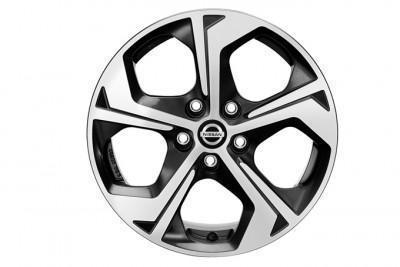 Nissan X-Trail (T32/C) 17" Black Diamond-Cut Alloy Wheel inc Centre Cap - Flow