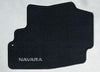Nissan Navara (D40M) Luxury Carpet Mats, Black DC 2008-2010 RHD