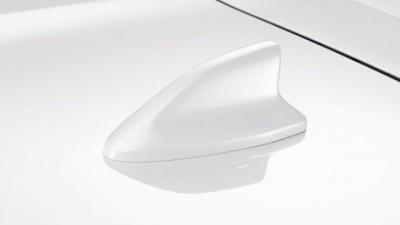 Nissan Micra (K14FR) Shark Antenna with DAB, Solid White