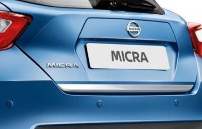 Nissan Micra (K14FR) Chrome, Trunk Lower Finisher