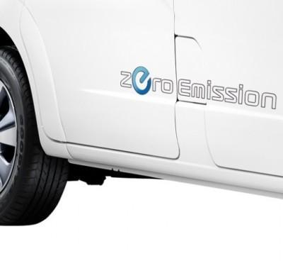Nissan e-NV200 Zero Emission Sticker for light colour vehicles
