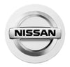 Nissan Glossy White Centre Cap, Alloy Wheel
