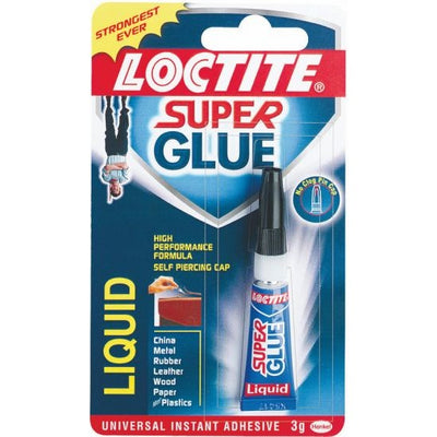 Loctite Super Glue Liquid - 3g Tube