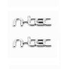 Nissan N-TEC Badges/Emblems, Chrome