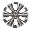 Nissan Navara (D23M) 18" Alloy Wheel D/Cut + Centre Cap, Dark Grey