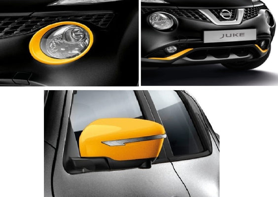 Nissan Juke (F15E) Exclusive Exterior Pack, w/o HL washers - colour options