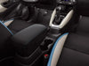 Nissan Micra (K14FR) Blue Stitching, Fabric Armrest