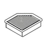 Air Cleaner Filter Element - Nissan